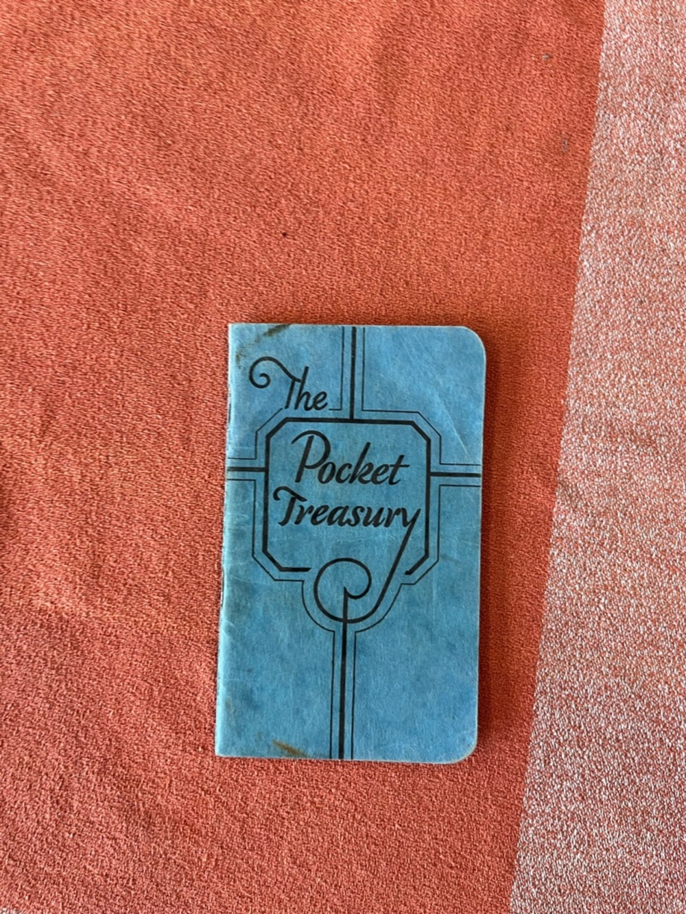 1930s/1940s Pocket Treasury Blue Pocket Notebook
